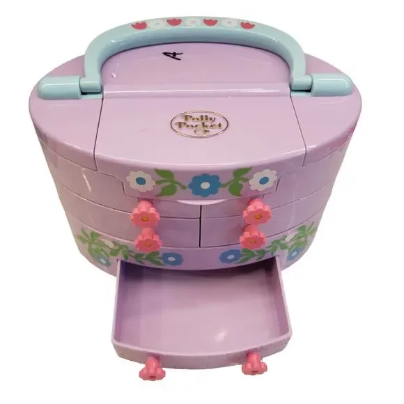 Vintage Polly Pocket Hospital Polly Pocket Wonderful Wedding Pull Out Playhouse - Picture 9 of 16